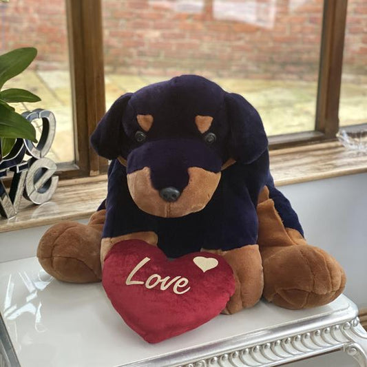 XL Love Dog Teddy for "Infinity Heart Mini"